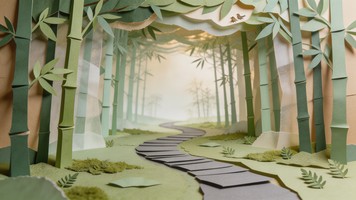 Bamboo Paper Tutorial Free Bamboo Paper Forest Image - Bamboo, Forest, Papercraft | Download ...