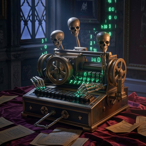 Free Ghostly Encryption Machine Photo - Enigma, Encryption, Skeleton ...
