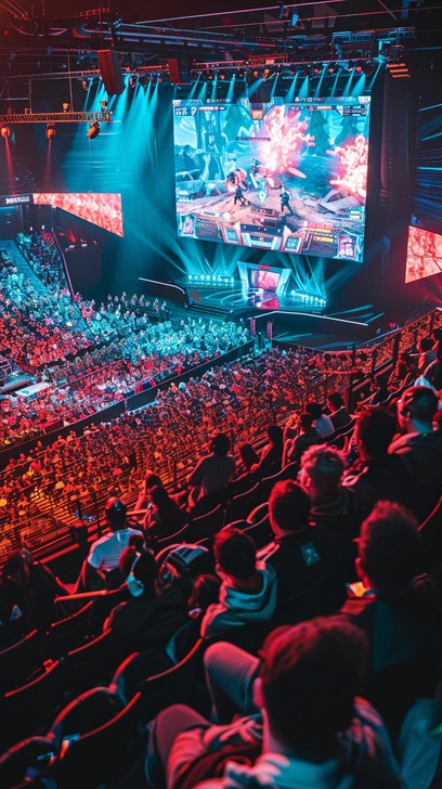 Large Esports Events Free Esports Tournament Excitement Image - Esports, Gaming, Tournament ...
