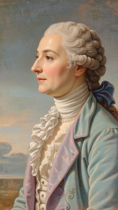 Free Rococo Pastel Portrait Image | Download at StockCake