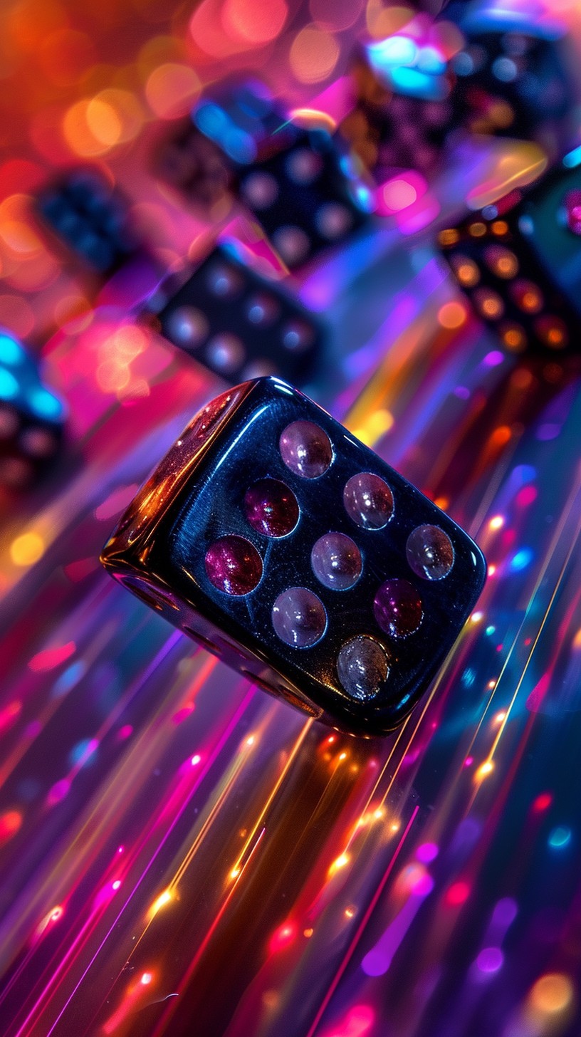 Free Colorful Dice Illumination Image - Dice, Colors, Neon | Download ...