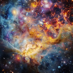 Download Cosmic Color Burst Image - Art, Space, Colors | StockCake