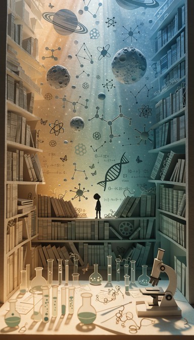 Diarama Science Lab Free Science Wonder Diorama Image - Science, Diorama, Papercraft ...