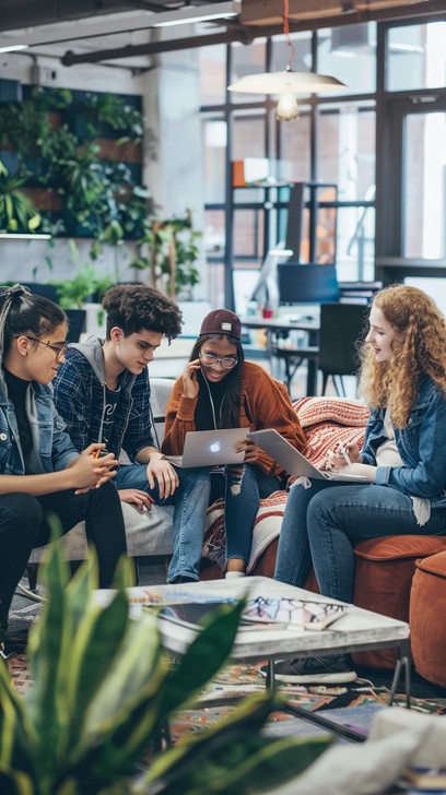 Student Discussion Bad Free Students discussing coursework Image - Students, Lounge ...