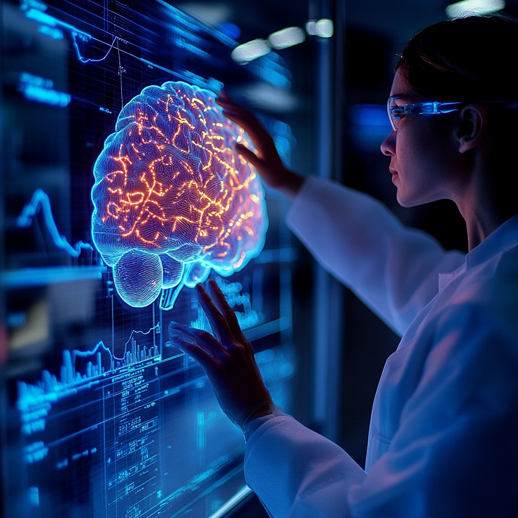 Free Exploring Brain Technology Image - Science, Technology, Brain ...