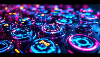 Free Glowing Cyberpunk Interface Image - Cyberpunk, Neon, Interface ...