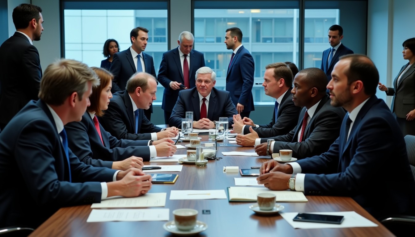 Free Executive board meeting Image - Meeting, Conference, Business ...