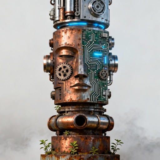 Free Raw To Refined Image - Illustration, 3d, Totem | Download at StockCake