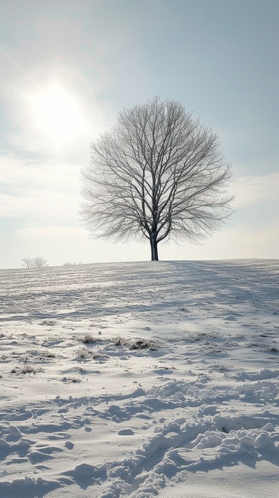 Free Solitary Winter Tree Image | Download at StockCake