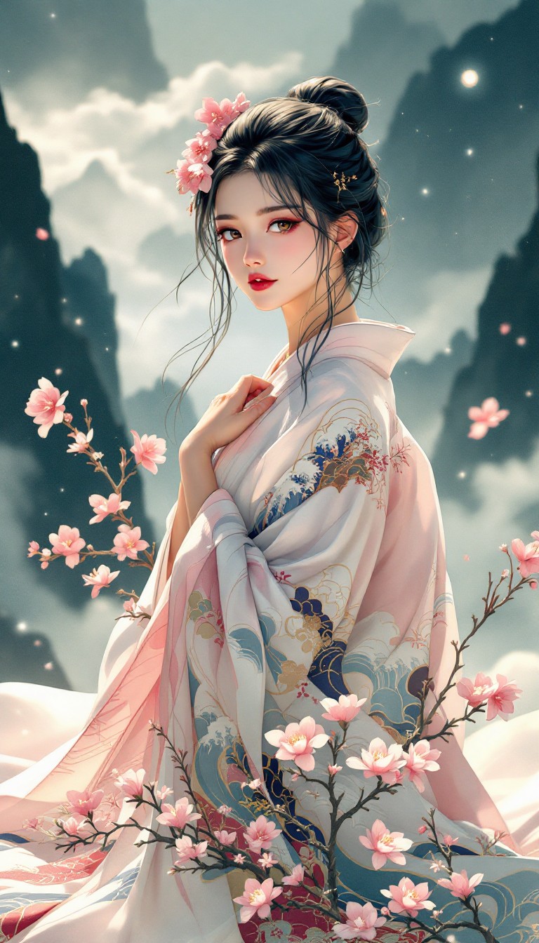 Free Cherry Blossom Dream Image - Anime, Kimono, Sakura | Download at ...
