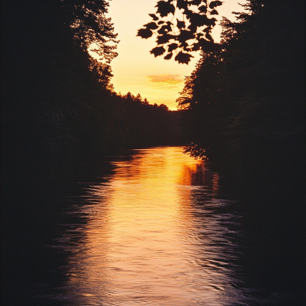 Free Sunset river view Image - Sunset, River, Reflection | Download at ...