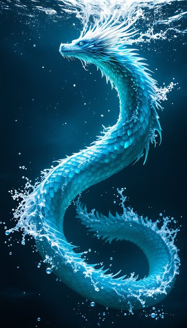 Free Majestic Water Dragon Image - Dragon, Water, Ocean | Download at ...