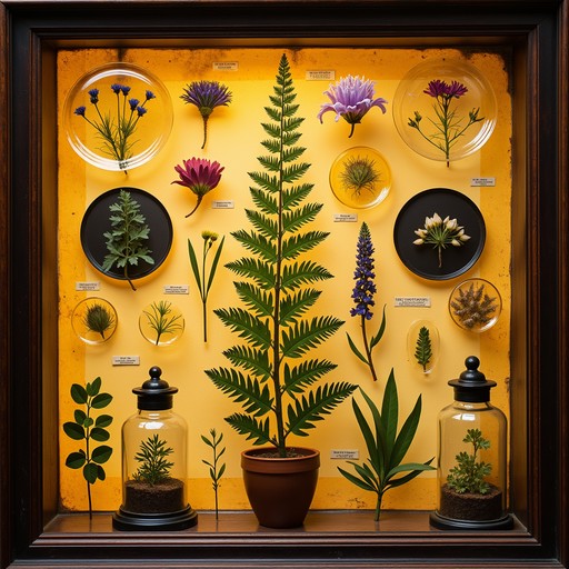 Free Botanical Collection Display Image - Botanical, Collection ...