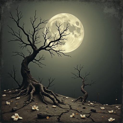 Decaying Moon Free Moonlit Skeletal Tree Image - Gothic, Moonlight, Tree | Download ...