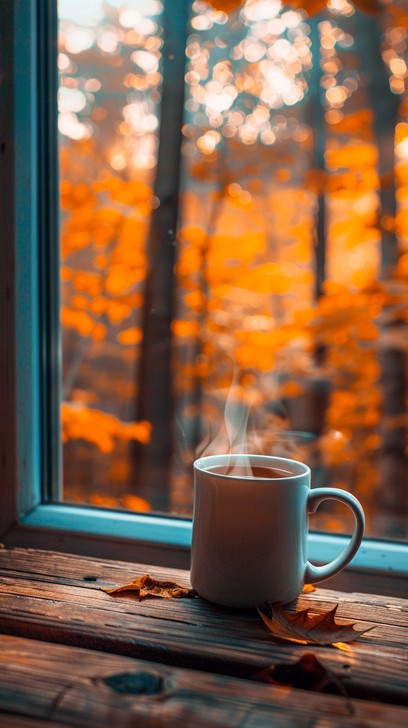 Free Autumn morning coffee Image - Autumn, Coffee, Morning | Download ...
