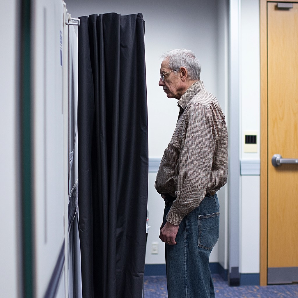 Free Senior man voting Image | Download at StockCake