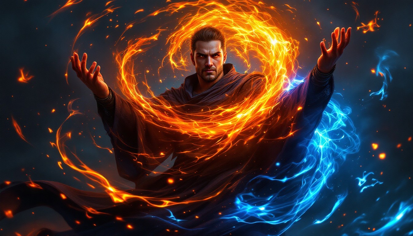 Free Magical Fire Master Image - Magic, Sorcerer, Fire | Download at ...