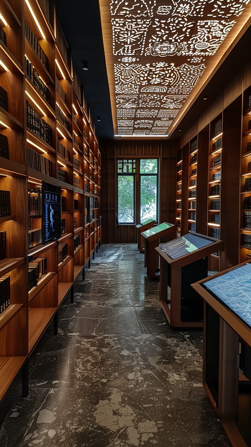 Free Elegant Library Interior Image - Library, Elegance, Wood ...