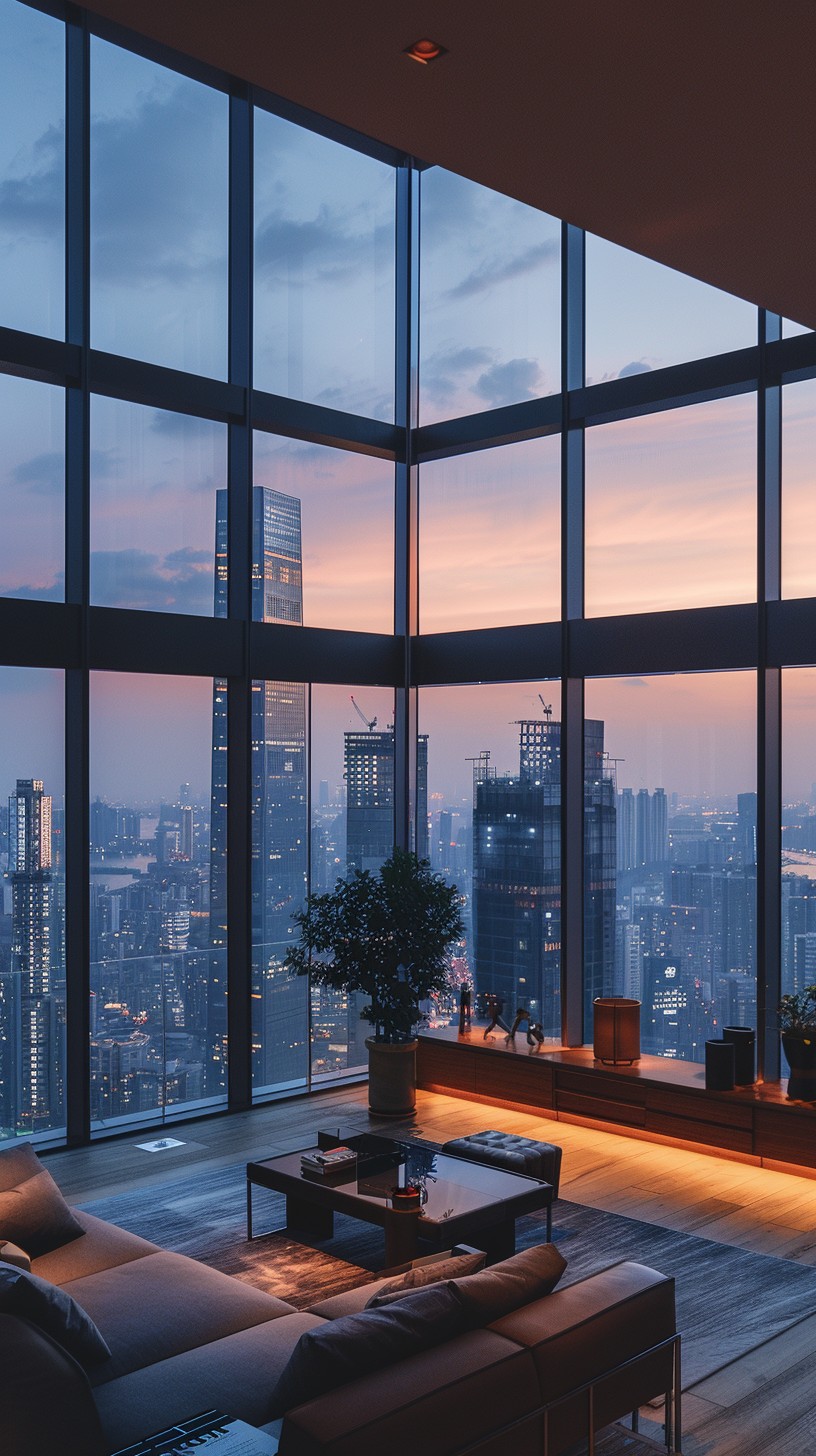 Free City View Apartment Image - City, Sunset, Apartment | Download at ...