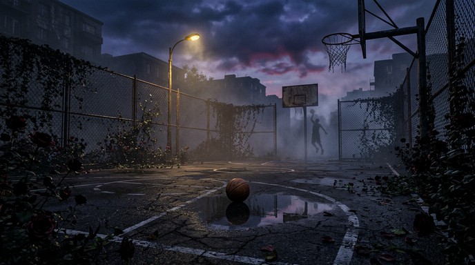 Dreamslinger Free Abandoned Dreams Linger Image - Basketball, Twilight, Abandoned ...