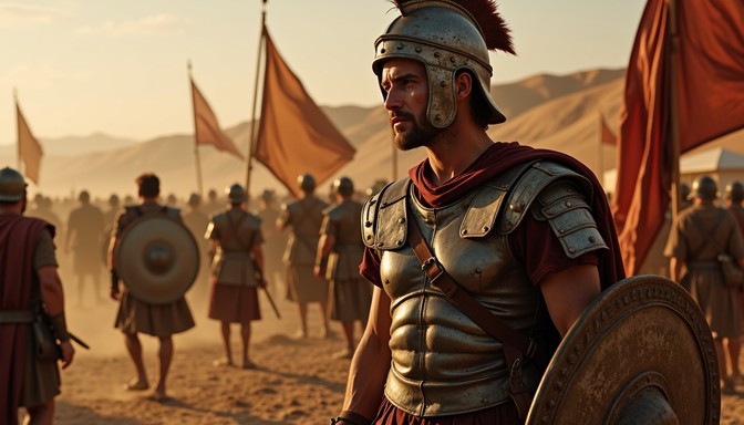 Free Legionary At Dawn Image | Download at StockCake