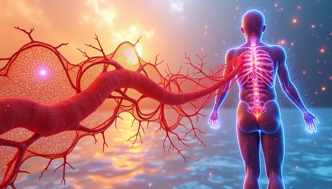 Free Illuminated Body Systems Image - Anatomy, Skeleton, Circulatory ...