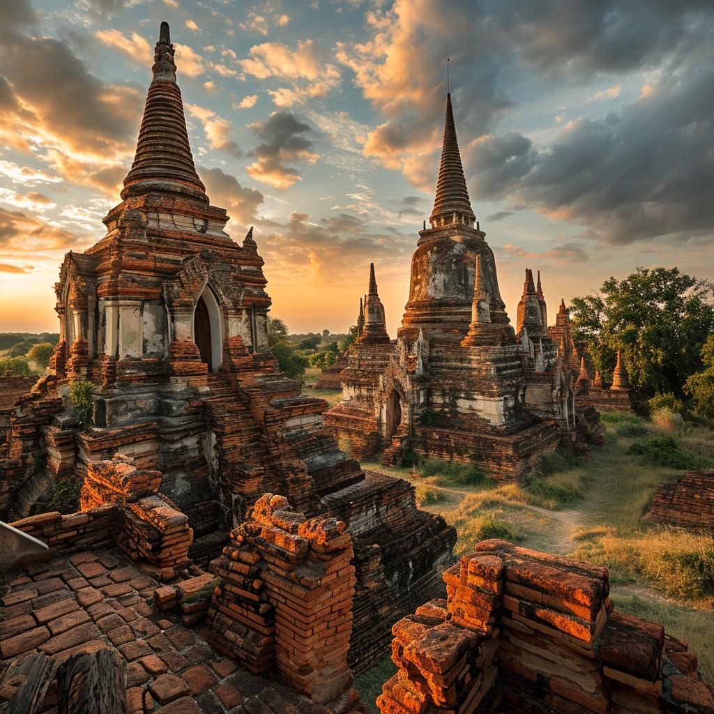 Free Ancient Temple Sunset Image - Sunset, Temple, Ruins | Download at ...