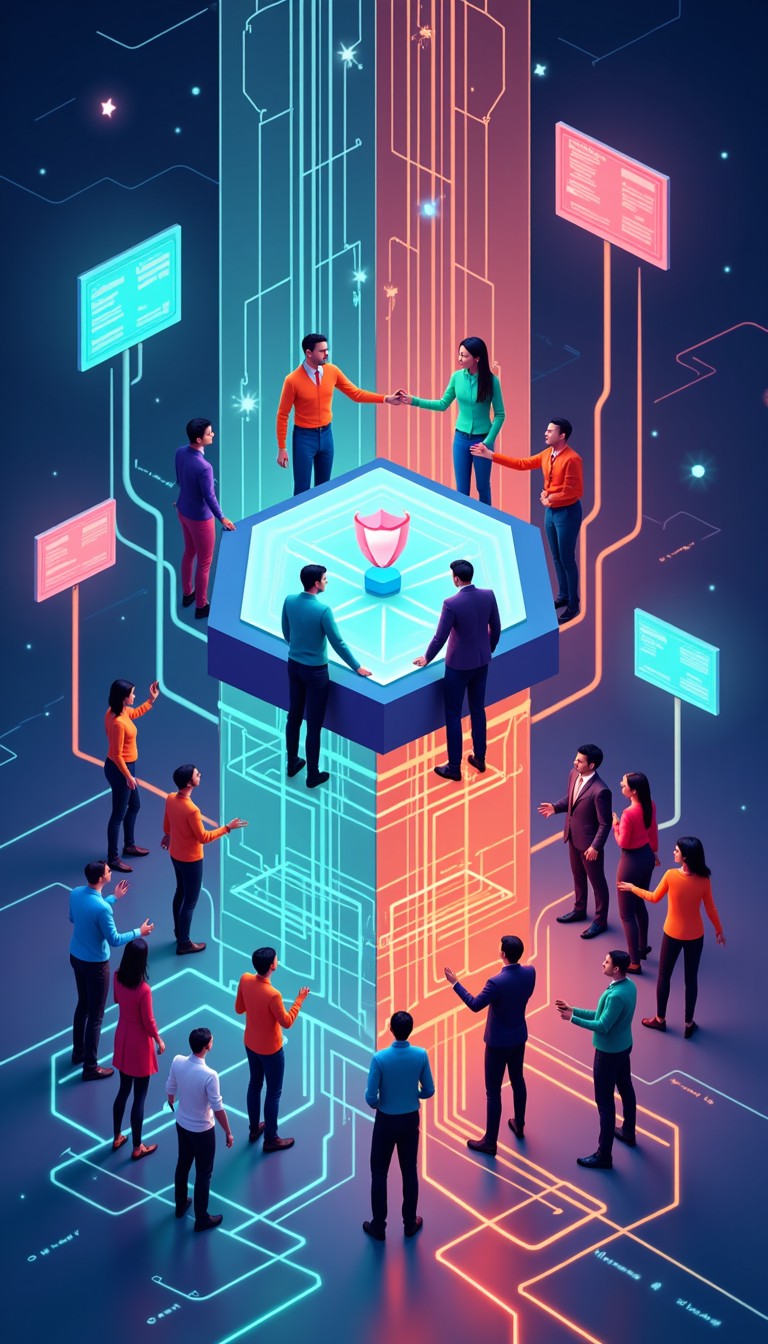 Free Connected Team Network Image - Teamwork, Digital, Collaboration ...