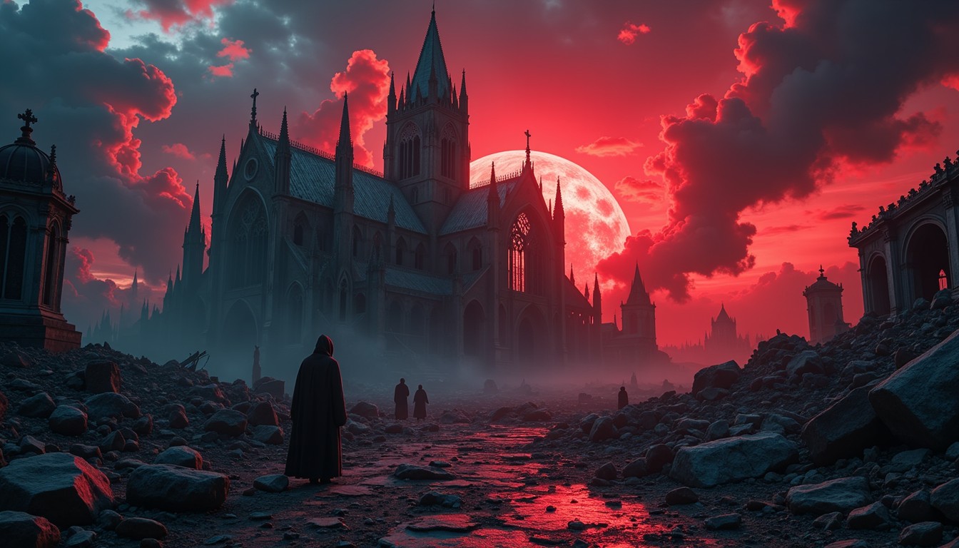 Free Gothic Crimson Apocalypse Image - Gothic, Apocalypse, Cathedral ...