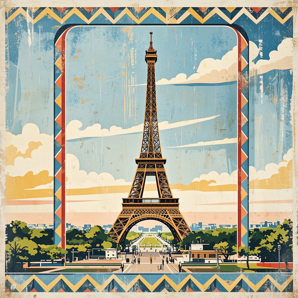 Free Vintage Paris Poster Photo - Vintage, Poster, Paris | Download at ...
