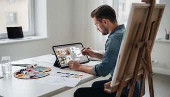 Free Digital Creative Workflow Image - Designer, Graphic, Tablet ...