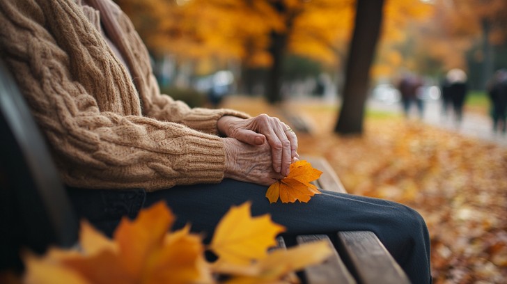 Fall Reminiscing Free Autumn leaf contemplation Image - Autumn, Leaf, Elderly | Download ...