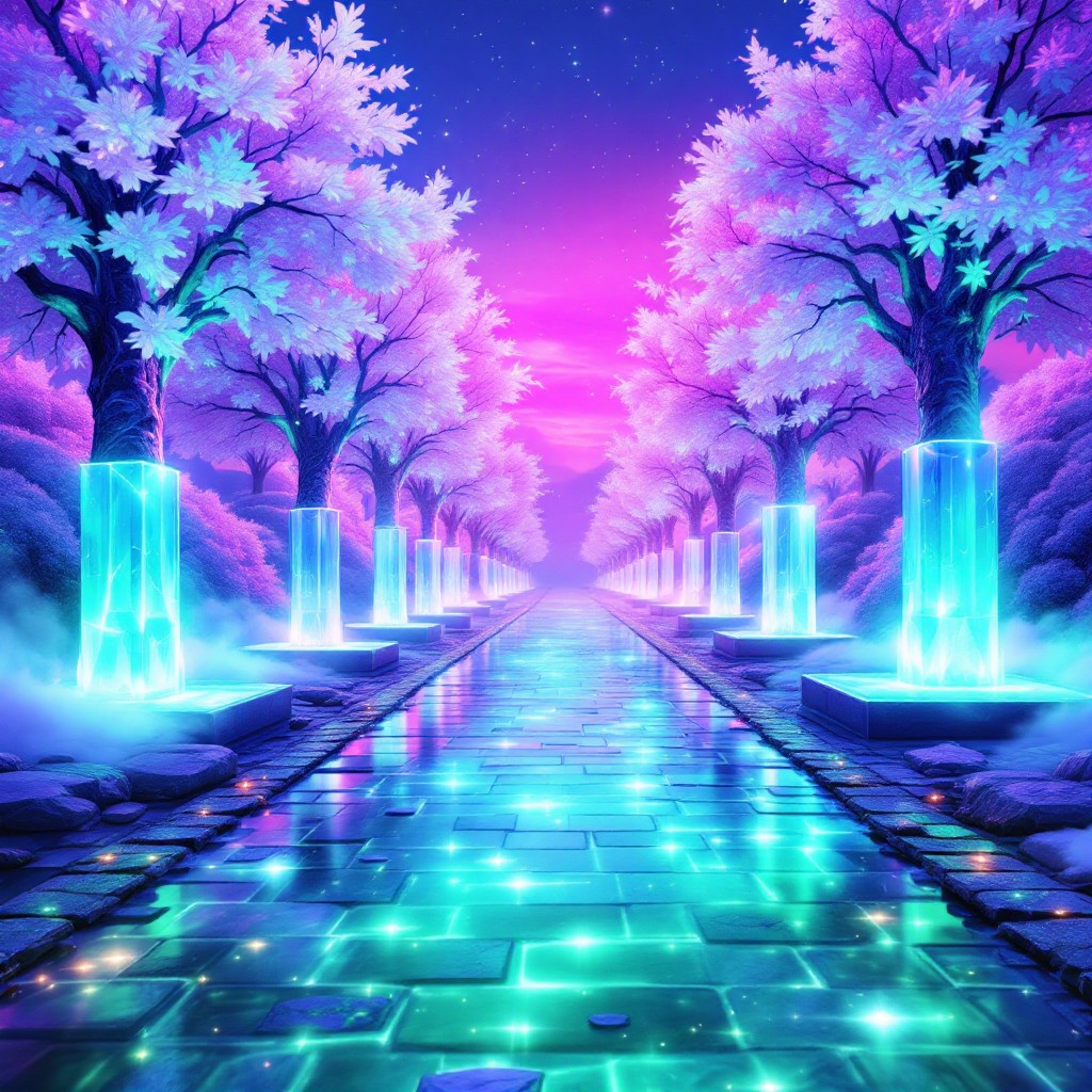 Free Magical Crystal Pathway Photo - Fantasy, Magical, Dreamscape ...