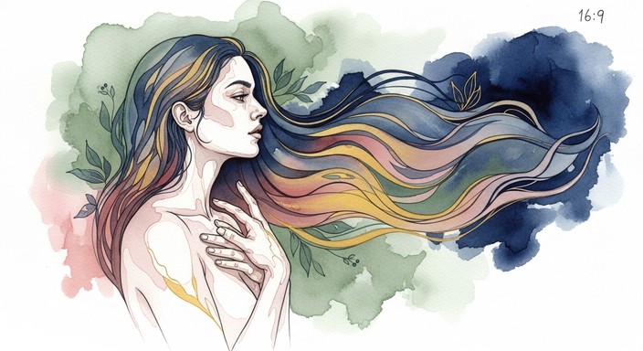 Free Flowing Colorful Contemplation Image | Download at StockCake