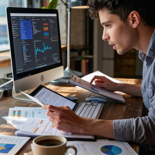 Free Data Analysis Workspace Image - Analytics, Workspace, Professional ...