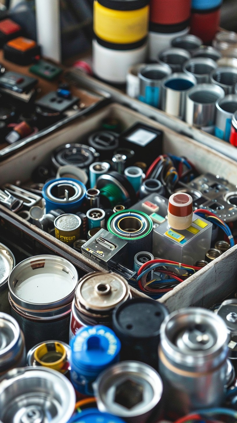 Free Assorted Electronic Components Image - Electronics, Toolbox ...