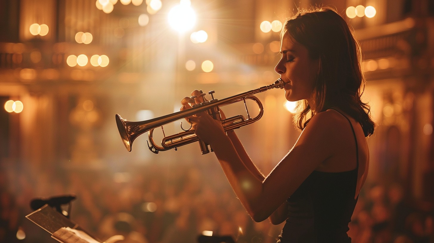 Free Trumpet Performance Illuminated Image - Music, Concert, Trumpeter ...