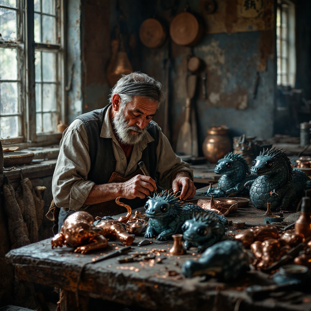 Free Traditional copper craftsmanship Image - Craftsmanship, Artisan ...