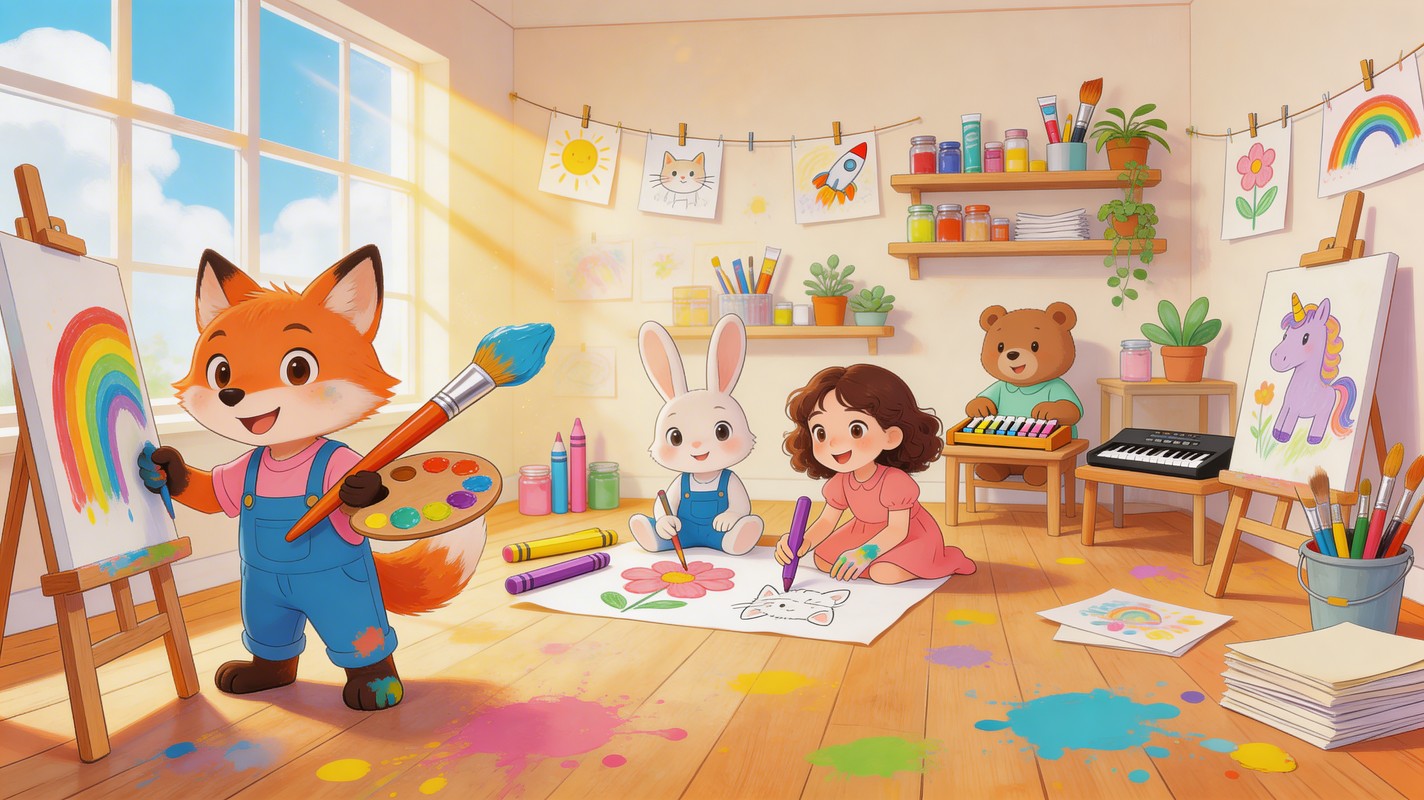 Free Creative Joy Unleashed Image - Illustration, Children, Art ...
