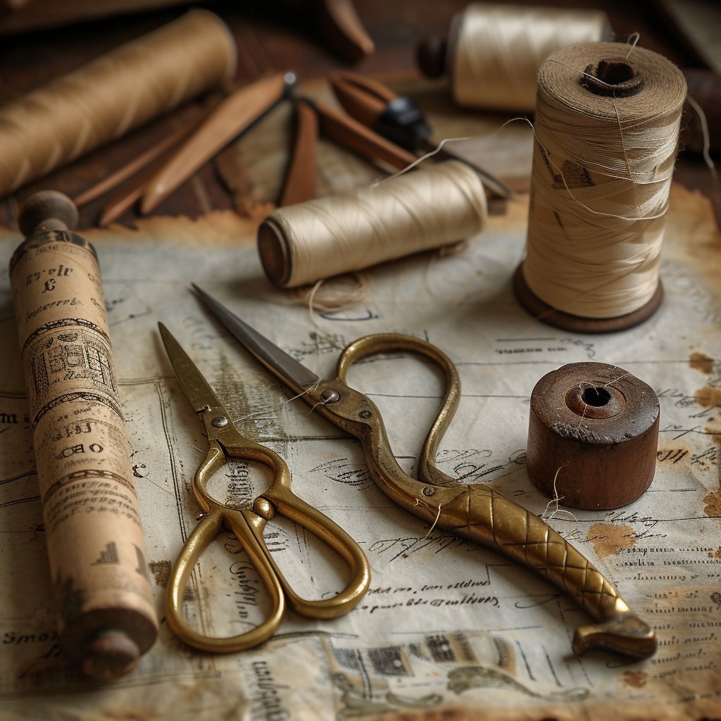 Reproduction Sewing Tools Free Vintage Sewing Tools Image - Vintage, Sewing, Scissors | Download ...