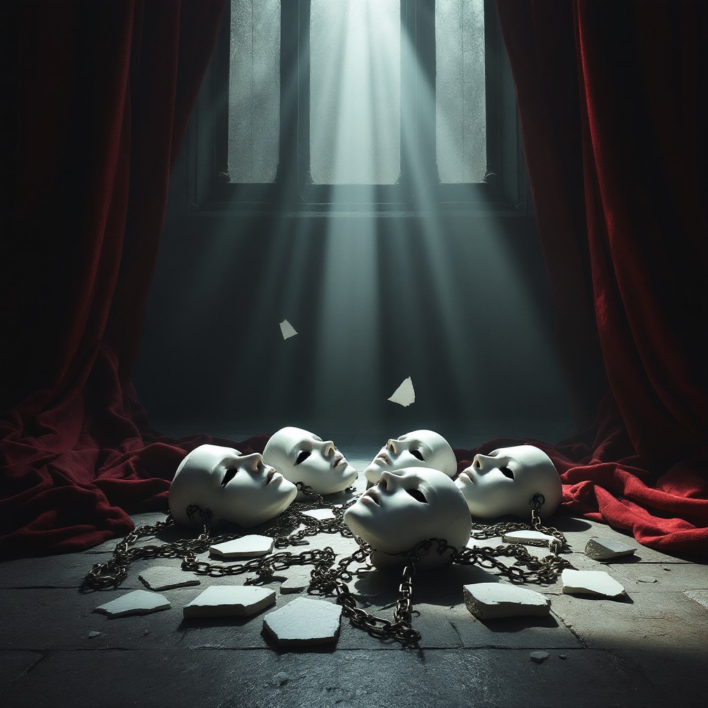 Free Broken Masks Unite Image - Gothic, Cathedral, Masks | Download at ...