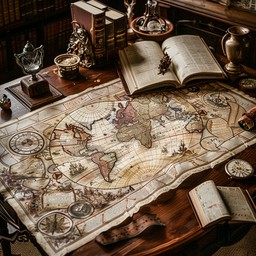 Free Vintage Map Display Image - Vintage, Map, Antique | Download at ...