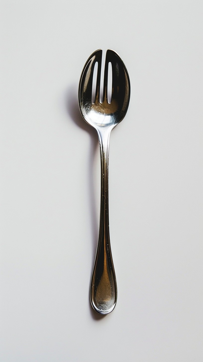 Free Spork on White Image - Utensil, Hybrid, Spoon | Download at StockCake