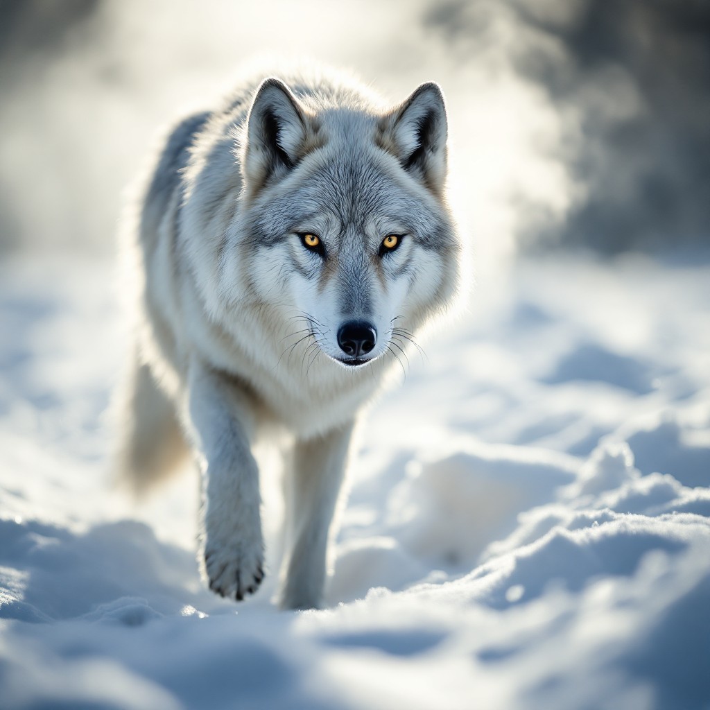 Free Winter Wolf Prowling Image - Wolf, Snow, Winter | Download at ...