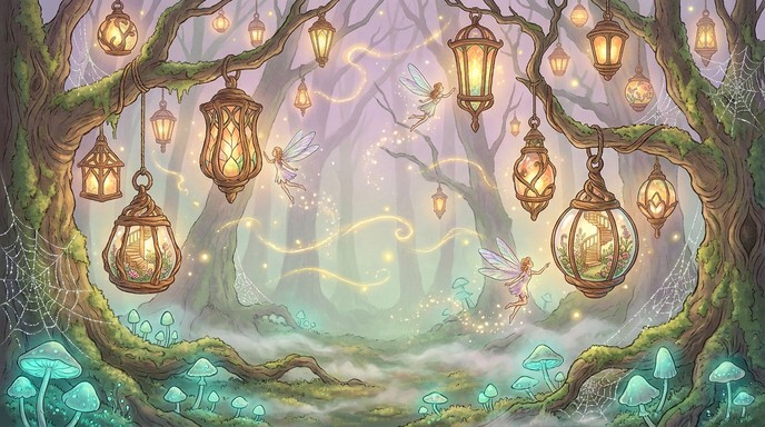 Free Enchanted Forest Fairy Image - Fairy, Forest, Magical | Download ...