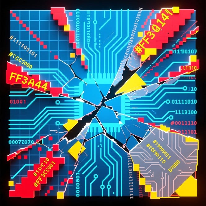 Free Pixel Data Corruption Image - Digital, Circuit, Corruption ...