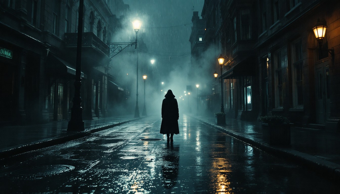 Free Rainy Street Mystery Image - Noir, Rainy, Night | Download at ...