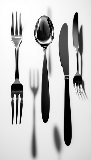 Free Silverware and shadows Photo - Silverware, Cutlery, Fork ...