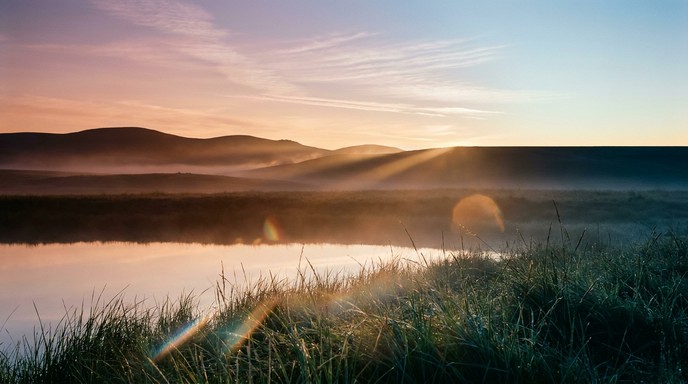 Free Misty Morning Serenity Image - Sunrise, Dawn, Landscape | Download ...