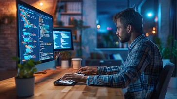 Free Night Coding Session Image - Programming, Developer, Coding ...
